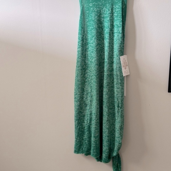 BECCA Beach Date High Neck Dress Cover-up (Grass) Women's Swim coverup XS/S - Picture 6 of 12